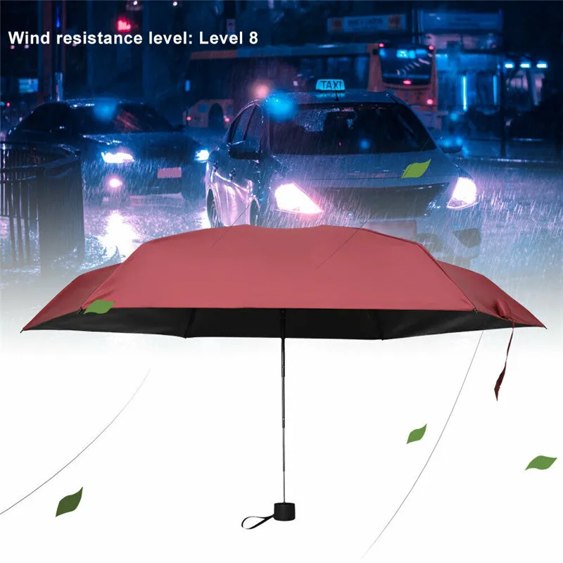 Sun Rain Pocket Umbrella Mini Fashion Folding Umbrella Sunny Rain Solid Color Anti-UV Waterproof Women Portable Travel Outdoor
Sun Rain Pocket Umbrella Mini Fashion Folding Umbrella Sunny Rain Solid Color Anti-UV Waterproof Women Portable Travel Outdoor
