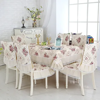13pcs/Set Rectangular Tablecloth and Dining Chair Covers Dust Proof Home Decoration toalha de mesa Wedding Table Chair Covers
13pcs/Set Rectangular Tablecloth and Dining Chair Covers Dust Proof Home Decoration toalha de mesa Wedding Table Chair Covers