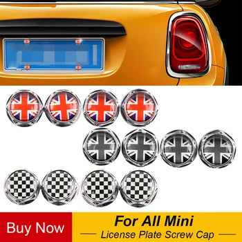 4Pcs/set Car License Plate Fixed Bolt Screw Caps Emblem Decal For BMW Mini Cooper JCW One S Countryman Car Styling Accessories
4Pcs/set Car License Plate Fixed Bolt Screw Caps Emblem Decal For BMW Mini Cooper JCW One S Countryman Car Styling Accessories
