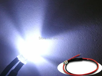 200pcs 5mm Flat Top White Prewired Led Pre-Wired resistors LED Lighting Lamp Bulb Cable DC12V
200pcs 5mm Flat Top White Prewired Led Pre-Wired resistors LED Lighting Lamp Bulb Cable DC12V
