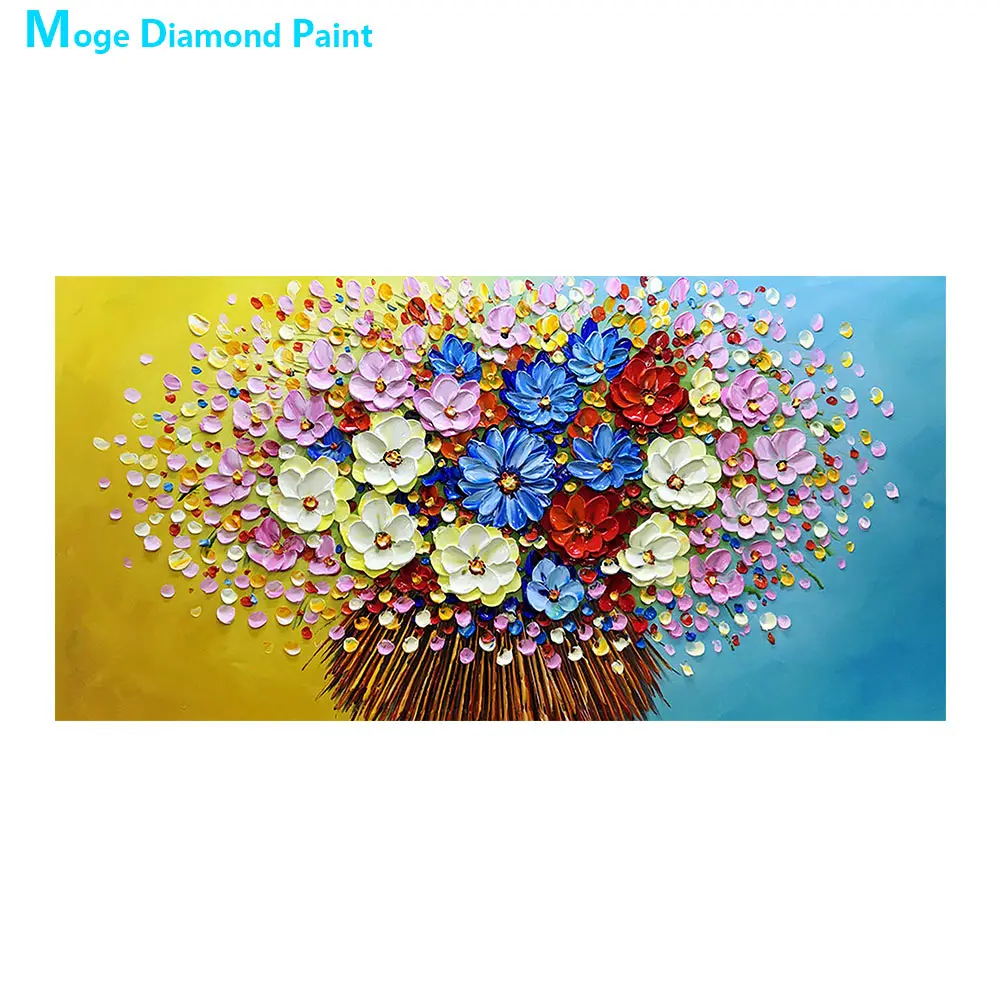 floral Diamond Painting Full Round Oil painting style New DIY Sticking Drill Cross Embroidery 5D Stereoscopic Home Decoration
floral Diamond Painting Full Round Oil painting style New DIY Sticking Drill Cross Embroidery 5D Stereoscopic Home Decoration