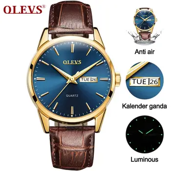 OLEVS Mens Watches Top Brand Luxury Quartz Wrist watch reloj hombre Fashion Casual Business Leather Men Watch Relogio Masculino
OLEVS Mens Watches Top Brand Luxury Quartz Wrist watch reloj hombre Fashion Casual Business Leather Men Watch Relogio Masculino