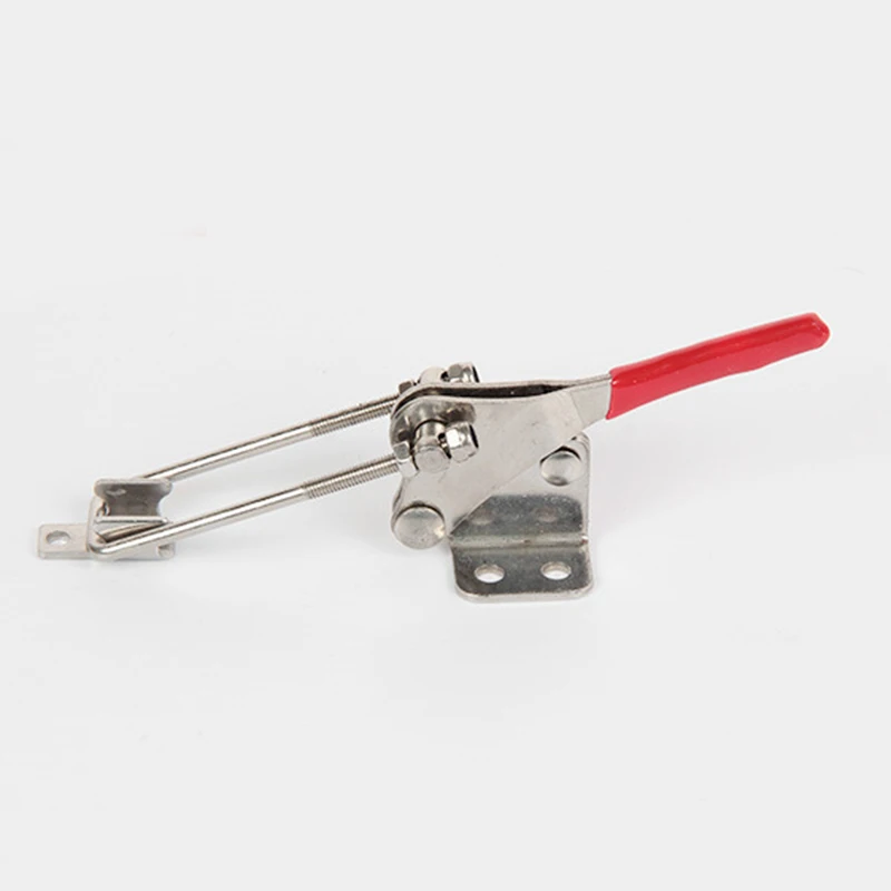New 1 PCS Lever Latch Fastener Type 225Kg 496 Lbs Hand Operated Toggle Clamp 40324 Clamper Holding Sheet Metal Circuit Boards
New 1 PCS Lever Latch Fastener Type 225Kg 496 Lbs Hand Operated Toggle Clamp 40324 Clamper Holding Sheet Metal Circuit Boards