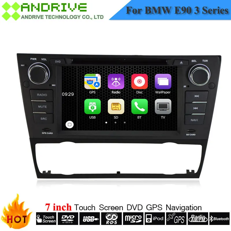 7 inch Touch Screen Autoradio Car DVD player System For BMW 3 Series E90 E91 E92 E93 With GPS Navigation Auto Stereo Headunit
7 inch Touch Screen Autoradio Car DVD player System For BMW 3 Series E90 E91 E92 E93 With GPS Navigation Auto Stereo Headunit