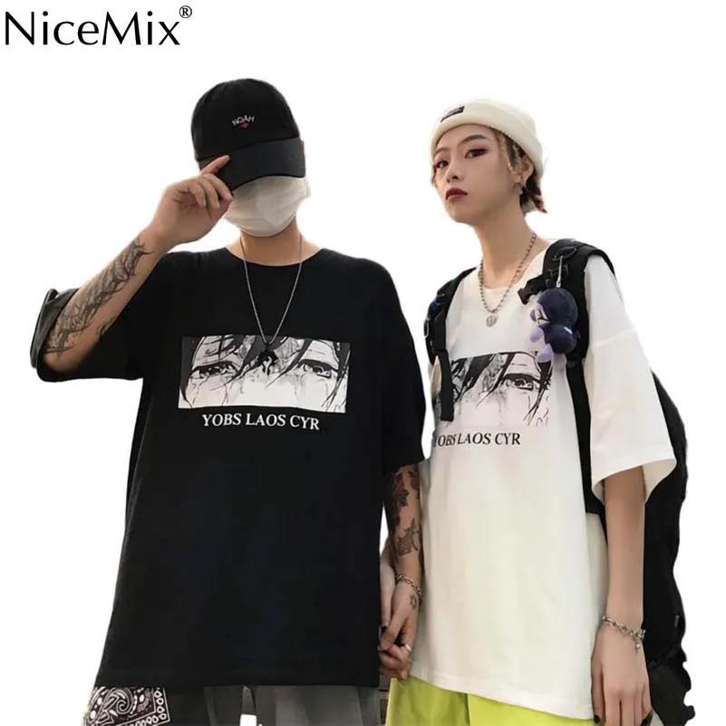 NiceMix Girls Streetwear Cry Eye Letter Print T Shirt Solid Color Short Sleeve T Shirts Summer Causal Loose Tee Top Female Ne w
NiceMix Girls Streetwear Cry Eye Letter Print T Shirt Solid Color Short Sleeve T Shirts Summer Causal Loose Tee Top Female Ne w