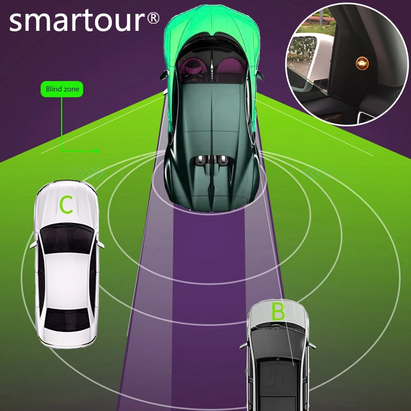 Smartour Bracket detector range radar sensor sensor between car BSD BSA BSM background
Smartour Bracket detector range radar sensor sensor between car BSD BSA BSM background