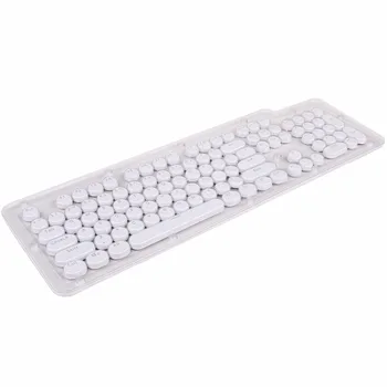 Vintage Round Retro Typewriter Style ABS Material 104 keys Backlit Keycaps For cherry mx Mechanical gaming keyboards
Vintage Round Retro Typewriter Style ABS Material 104 keys Backlit Keycaps For cherry mx Mechanical gaming keyboards