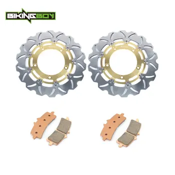 BIKINGBOY Front Brake Discs Disks Rotors Pads For Suzuki GSX1300R Hayabusa GSX 1300 R 2013 2014 2015 2016 2017 Motorcycle 310mm
BIKINGBOY Front Brake Discs Disks Rotors Pads For Suzuki GSX1300R Hayabusa GSX 1300 R 2013 2014 2015 2016 2017 Motorcycle 310mm