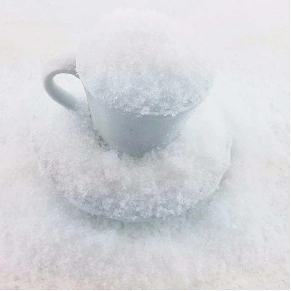 

2019 Winter White Growing Magical Fake Artificial Snow Powder Grow Instant Christmas Magic Toys Fausse Neige Kreativ Kids Funny