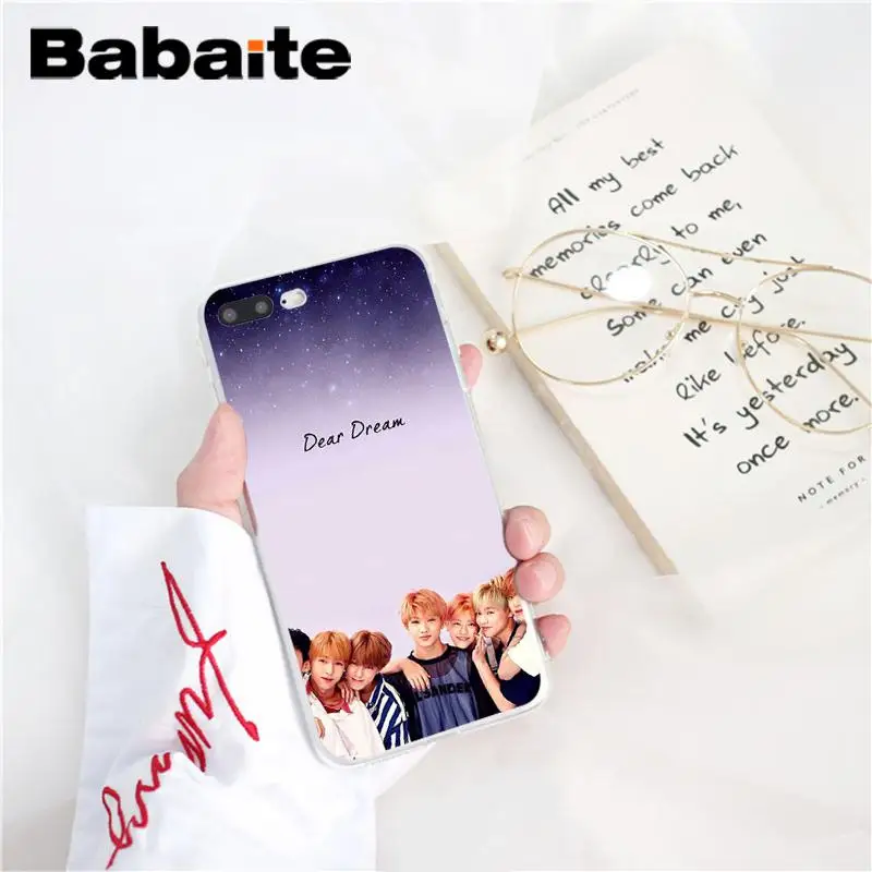 Babaite NCT 127 Kpop Boy DIY Luxury Phone Accessories Case for iPhone 8 7 6 6S Plus X XS MAX 5 5S SE XR 10 Cover Capa