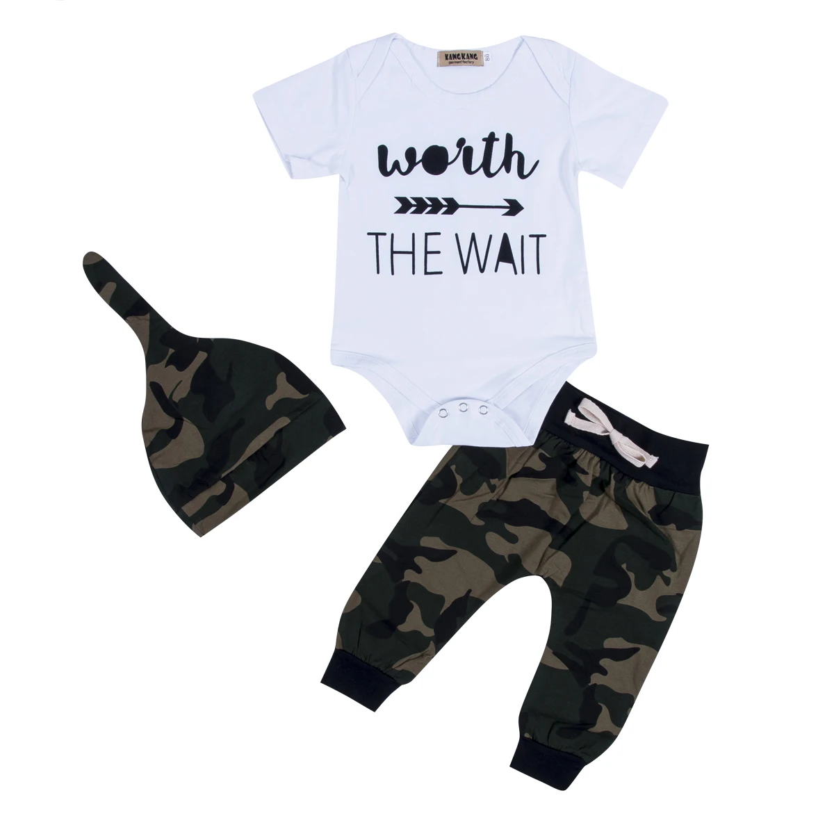 Summer Camouflage Newborn Toddler Baby Boys Clothes Letter Print Bodysuit Pants Outfits Set
Summer Camouflage Newborn Toddler Baby Boys Clothes Letter Print Bodysuit Pants Outfits Set