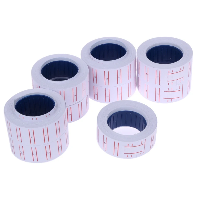 10pcs Paper Tag Price Label Sticker Single Row for MX-5500 Price Gun Labeller 21x12mm
10pcs Paper Tag Price Label Sticker Single Row for MX-5500 Price Gun Labeller 21x12mm