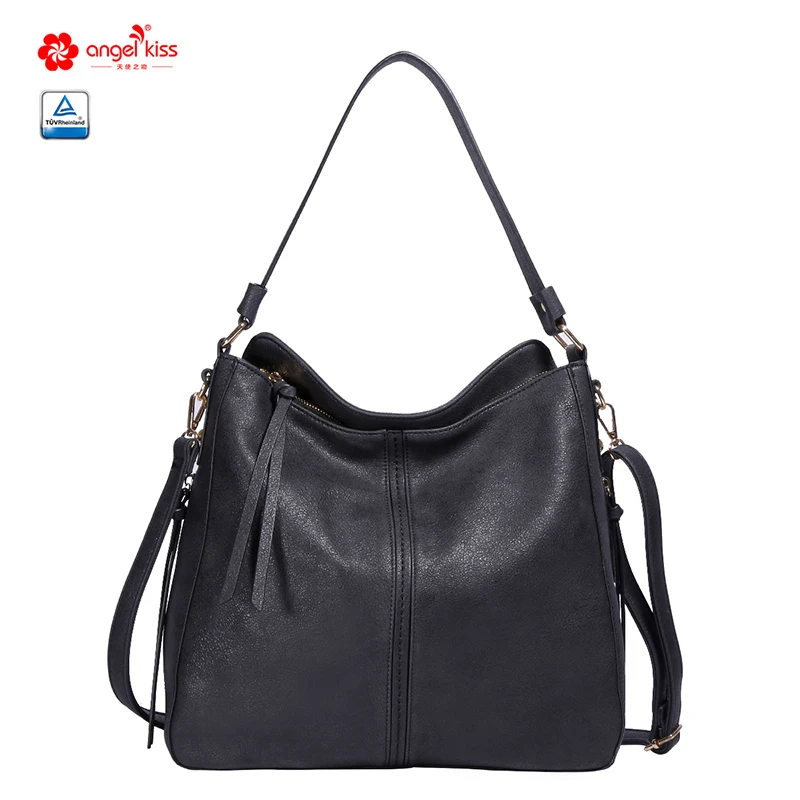 Angelkiss Soft Women Handbags Solid PU Single Shoulder Bags Polyester Lining with Cell Phone Pocket Closure Zipper AK1996
Angelkiss Soft Women Handbags Solid PU Single Shoulder Bags Polyester Lining with Cell Phone Pocket Closure Zipper AK1996