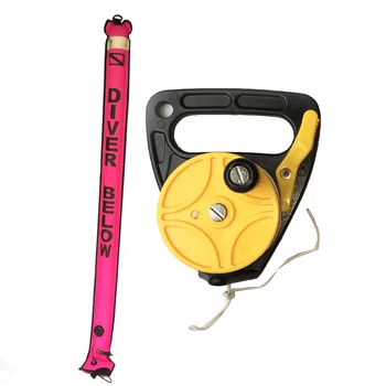 SCUBA diving reel Float set foldable SMB bouy 72'' inflatable snorkeling life vest diver below sausage 150feet reel
SCUBA diving reel Float set foldable SMB bouy 72'' inflatable snorkeling life vest diver below sausage 150feet reel