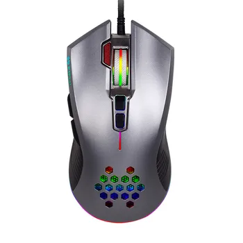 Wired Gaming Mouse 8 Programmable keys 4800DPI Adjustable RGB Backlight Optical Wired Mice for PC Laptop Computer Game 513#3
Wired Gaming Mouse 8 Programmable keys 4800DPI Adjustable RGB Backlight Optical Wired Mice for PC Laptop Computer Game 513#3