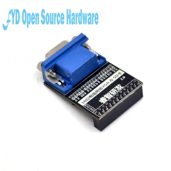 16-bit true color VGA module 65536 color SD card module video image at the video capture
16-bit true color VGA module 65536 color SD card module video image at the video capture