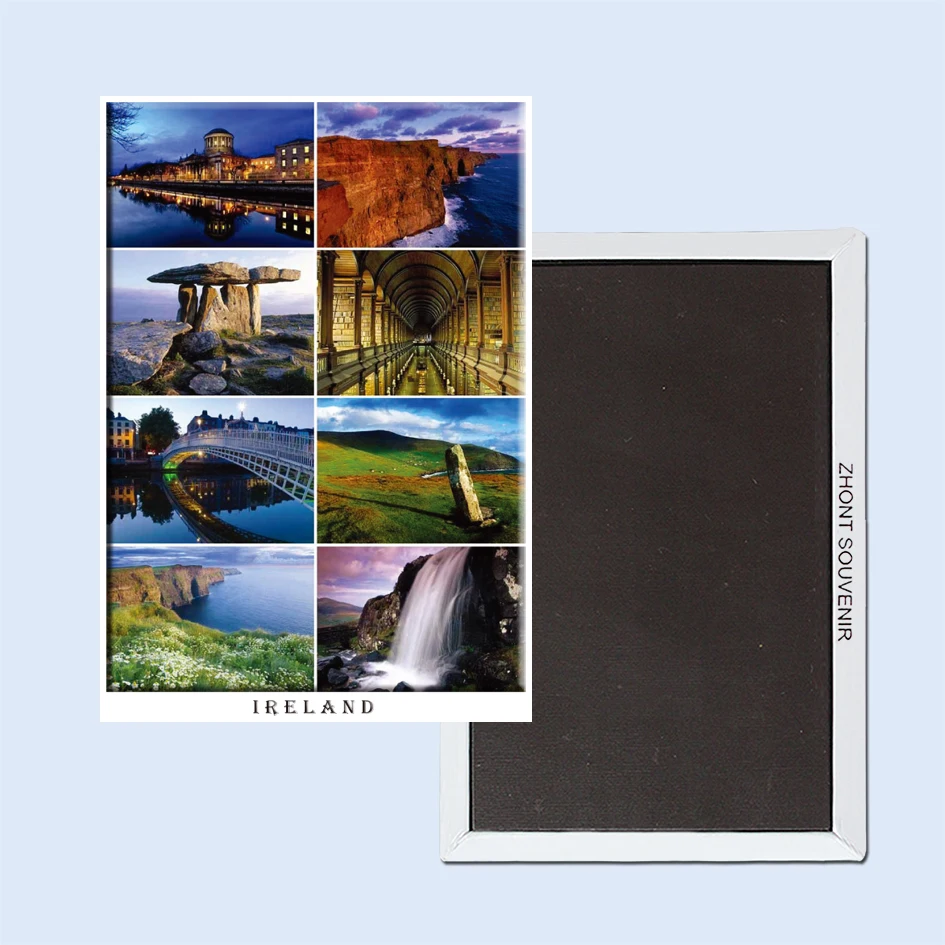 Rectangle Magnets,Landscape Souvenir,Ireland Tourist Refrigerator Magnets 21479 famous Travel Attraction
Rectangle Magnets,Landscape Souvenir,Ireland Tourist Refrigerator Magnets 21479 famous Travel Attraction