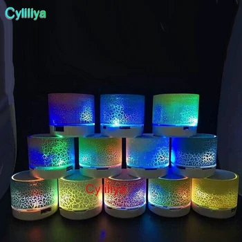 Mini Speaker Bluetooth Speakers LED Colored Flash A9 Handsfree Wireless Stereo Speaker FM Radio TF Card USB For Mobile Phone
Mini Speaker Bluetooth Speakers LED Colored Flash A9 Handsfree Wireless Stereo Speaker FM Radio TF Card USB For Mobile Phone