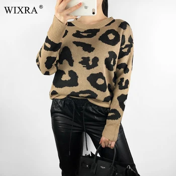 Wixra Women Hot Leopard Warm Sweaters Autumn Winter O-Neck Pullover Casual Sweaters Trendy Loose Sweater
Wixra Women Hot Leopard Warm Sweaters Autumn Winter O-Neck Pullover Casual Sweaters Trendy Loose Sweater
