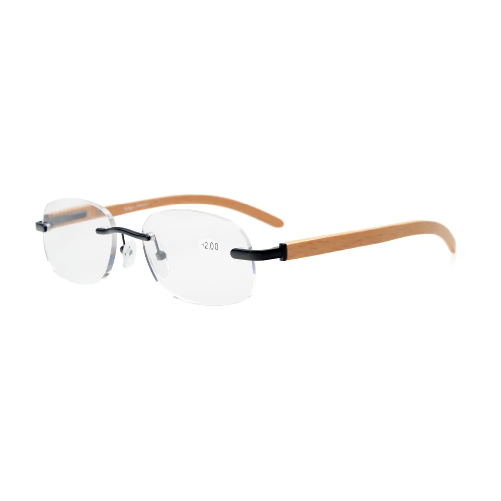 R1632 очки для чтения Eyekepper мужские и женские Пружинные шарниры деревянная дужка