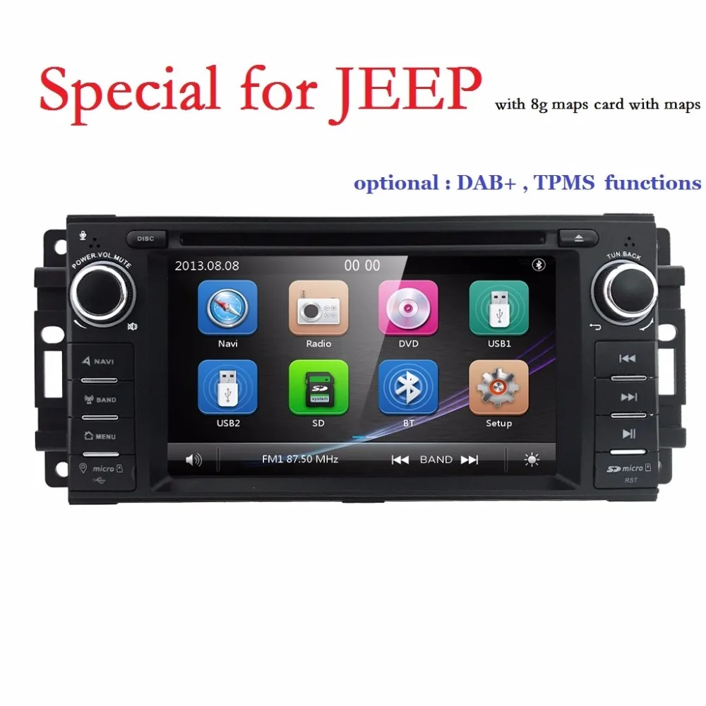 Car DVD for Jeep Cherokee 2009 2008 2010 Wrangler Dodge Commander/Compass/Grand Cherokee Journey/Durango/Challenger stereo radio
Car DVD for Jeep Cherokee 2009 2008 2010 Wrangler Dodge Commander/Compass/Grand Cherokee Journey/Durango/Challenger stereo radio