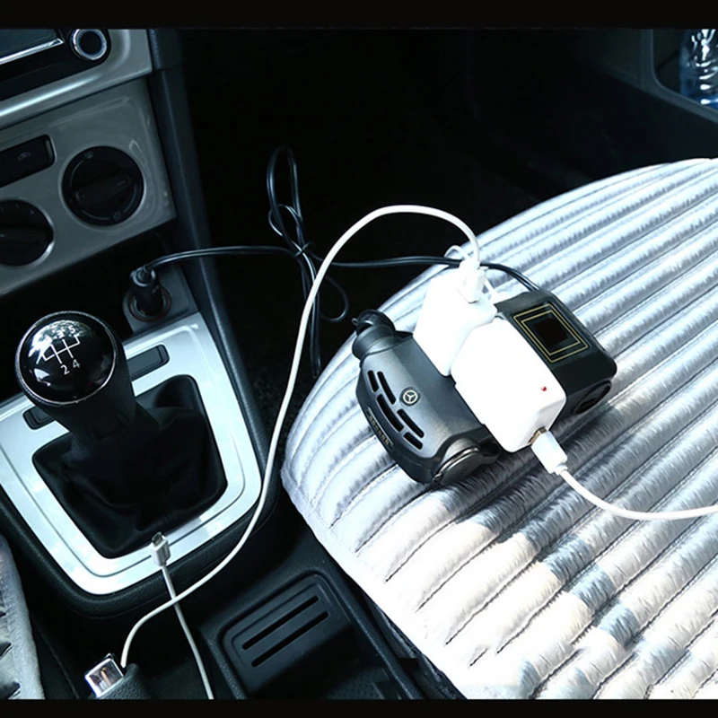 Car Inverter USB Interface 24v/12v to 220V 5000mA Power Converter Charger Energy Efficient
Car Inverter USB Interface 24v/12v to 220V 5000mA Power Converter Charger Energy Efficient