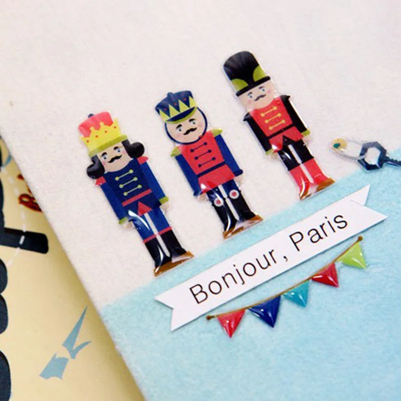 Cartoon Soldier Epoxy Sticker Masking Sticker Diary Seal Stickers For DIY Notebook Album Scrapbooking Decoration
Cartoon Soldier Epoxy Sticker Masking Sticker Diary Seal Stickers For DIY Notebook Album Scrapbooking Decoration
