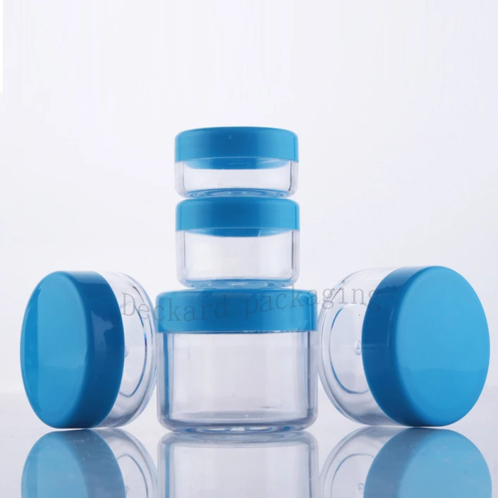 empty transparent small round plastic display pot clear cosmetic cream jar balm container Mini sample container packaging
empty transparent small round plastic display pot clear cosmetic cream jar balm container Mini sample container packaging