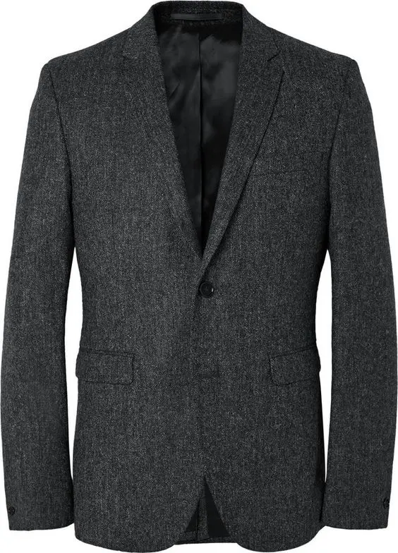 2017 Tailor Made Dark Gray Tweed Groom Blazer Slim Fit Mens Wedding Prom Suit Jacket Casual Style Blazers jaqueta masculina
2017 Tailor Made Dark Gray Tweed Groom Blazer Slim Fit Mens Wedding Prom Suit Jacket Casual Style Blazers jaqueta masculina