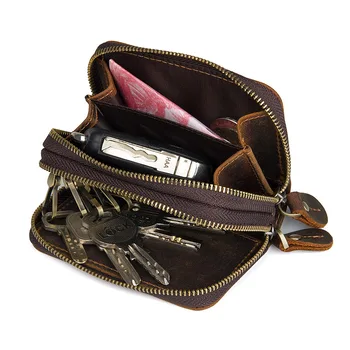 Vintage Crazy Horse Genuine Leather Car Key Wallets Men Key Holders Housekeeper Keys Organizer Men Wallets Coin Purse #J8185
Vintage Crazy Horse Genuine Leather Car Key Wallets Men Key Holders Housekeeper Keys Organizer Men Wallets Coin Purse #J8185