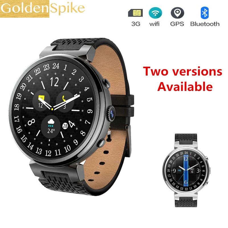 

Android 5.1 MTK6580 I6 Smart Watch Quad Core 1.3GHz 2GB RAM 16GB ROM Smartwatch Support 3G GPS WIFI Google Play for android IOS