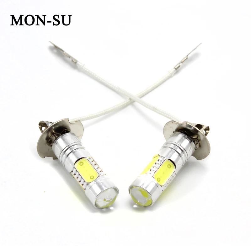 MON-SU 2pcs Fog Light H3 7.5W LED Car Daytime Running Lights Super Bright Auto Fog Lamp COB 12V LED 6000k Fog Lamps White Bulbs
MON-SU 2pcs Fog Light H3 7.5W LED Car Daytime Running Lights Super Bright Auto Fog Lamp COB 12V LED 6000k Fog Lamps White Bulbs