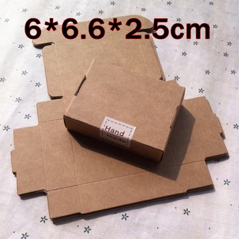 DHL free shipping 6*6.6*2.5cm Kraft Paper Gift Box Craft Handmade Soap Packaging Boxes Custom Box 200pcs\lot
DHL free shipping 6*6.6*2.5cm Kraft Paper Gift Box Craft Handmade Soap Packaging Boxes Custom Box 200pcs\lot