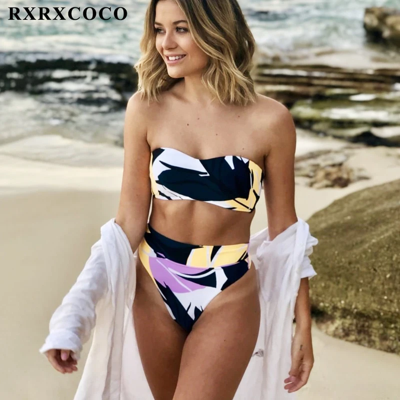 RXRXCOCO Bikini Swimwear Women Swimsuit Bandeau 2019 Bikini Set Push Up Patchwork Bathing Suit Women Female Beachwear Biquinis 
RXRXCOCO Bikini Swimwear Women Swimsuit Bandeau 2019 Bikini Set Push Up Patchwork Bathing Suit Women Female Beachwear Biquinis