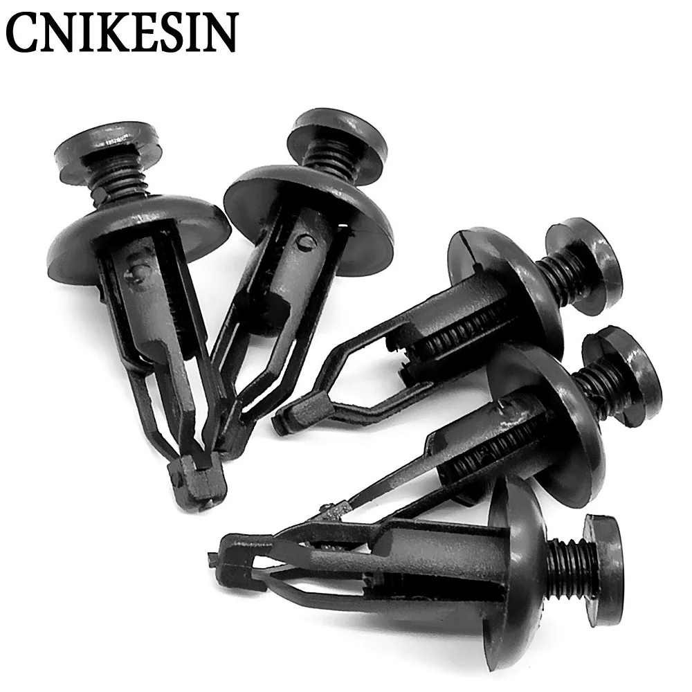 CNIKESIN 50PCS Black Car Fender Bumper Fixed Clamp Push Type Clip Plastics Auto Fastener for Toyota Automobile Series Fastener
CNIKESIN 50PCS Black Car Fender Bumper Fixed Clamp Push Type Clip Plastics Auto Fastener for Toyota Automobile Series Fastener