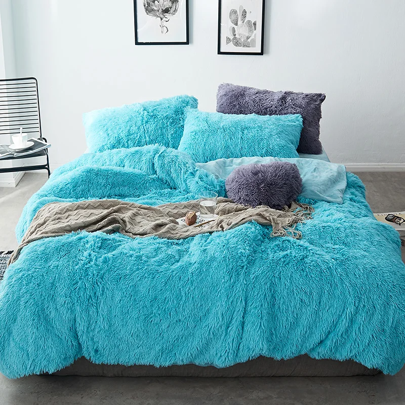 Pure Color Mink Velvet Bedding Sets HTB12hZunpkoBKNjSZFEq6zrEVXau.jpg - Pure Color Mink Velvet Bedding Sets