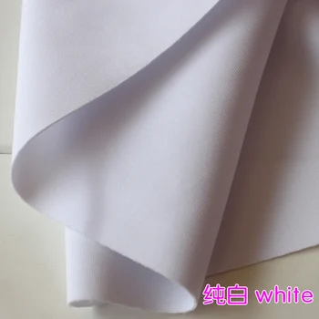 Thick Stretch Spandex Fabric White Knitted Fabric Stretchy Jersey Fabric skirt Sold By The Yard Free shipping
Thick Stretch Spandex Fabric White Knitted Fabric Stretchy Jersey Fabric skirt Sold By The Yard Free shipping