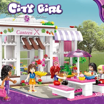 XINGBAO XB12007 Girls Series Campus University Restaurant city girl friends bricks Children's assembling building blocks toys
XINGBAO XB12007 Girls Series Campus University Restaurant city girl friends bricks Children's assembling building blocks toys