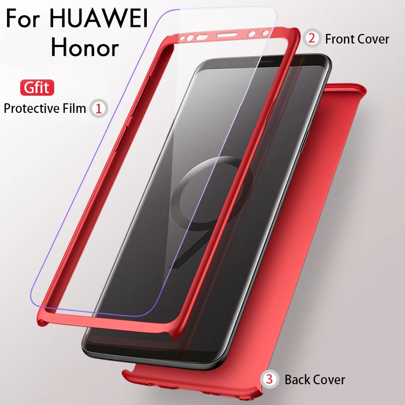 360 Cover for Honor 10 Light 7A 6C Pro 7C 7X 6A 9 Film Case for Huawei P20 Lite P8 P9 P10 Mate 10 P Smart Y5 Y6 Prime 2018
360 Cover for Honor 10 Light 7A 6C Pro 7C 7X 6A 9 Film Case for Huawei P20 Lite P8 P9 P10 Mate 10 P Smart Y5 Y6 Prime 2018