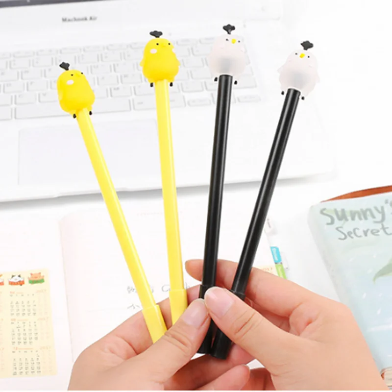 Kawaii Animal Yellow Chick Gel Pen Tik Tok Creative Stationery Writing Handle Signature Pen for Kid Nice Office School Supplies
Kawaii Animal Yellow Chick Gel Pen Tik Tok Creative Stationery Writing Handle Signature Pen for Kid Nice Office School Supplies