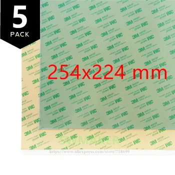 SWMAKER 254 x 224mm Replacement PEI Sheet with 468MP adhesive tape for Reprap Prusa i3 MK2/Rework 3D Printer
SWMAKER 254 x 224mm Replacement PEI Sheet with 468MP adhesive tape for Reprap Prusa i3 MK2/Rework 3D Printer