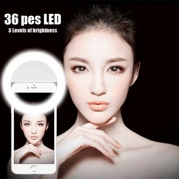 Selfie Ring Light Flash Led Camera Phone Photography Ring Light Photography for Smartphone iPhone7 plus 6 5s Samsung CD30
Selfie Ring Light Flash Led Camera Phone Photography Ring Light Photography for Smartphone iPhone7 plus 6 5s Samsung CD30