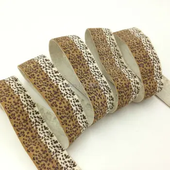 Yellow Leopard Print FOE 5/8" Fold Over Elastic Ribbon Webbing for DIY Headwear Hair Accessories 100Y/Lot
Yellow Leopard Print FOE 5/8" Fold Over Elastic Ribbon Webbing for DIY Headwear Hair Accessories 100Y/Lot