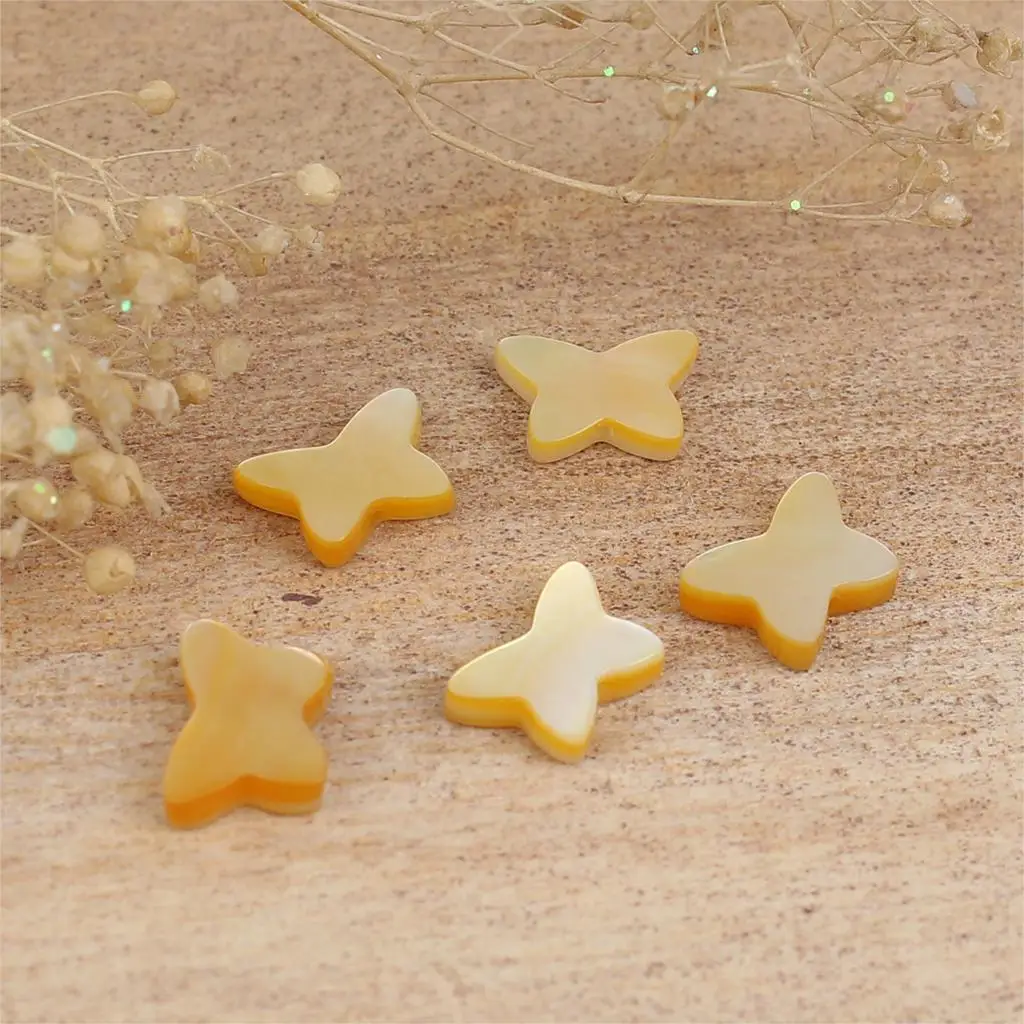 Natural Shell Loose Beads Butterfly Animal White Yellow AB Color About 9mm( 3/8") x 6mm( 2/8"), Hole:Approx 0.4mm, 2 PCs
Natural Shell Loose Beads Butterfly Animal White Yellow AB Color About 9mm( 3/8") x 6mm( 2/8"), Hole:Approx 0.4mm, 2 PCs