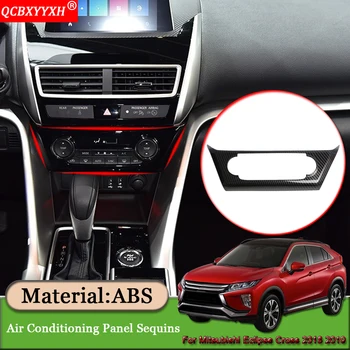 Car-styling ABS Air Conditioning Knob Decorative Frame Sequins Auto Sticker Accessories For Mitsubishi Eclipse Cross 2018 2019
Car-styling ABS Air Conditioning Knob Decorative Frame Sequins Auto Sticker Accessories For Mitsubishi Eclipse Cross 2018 2019