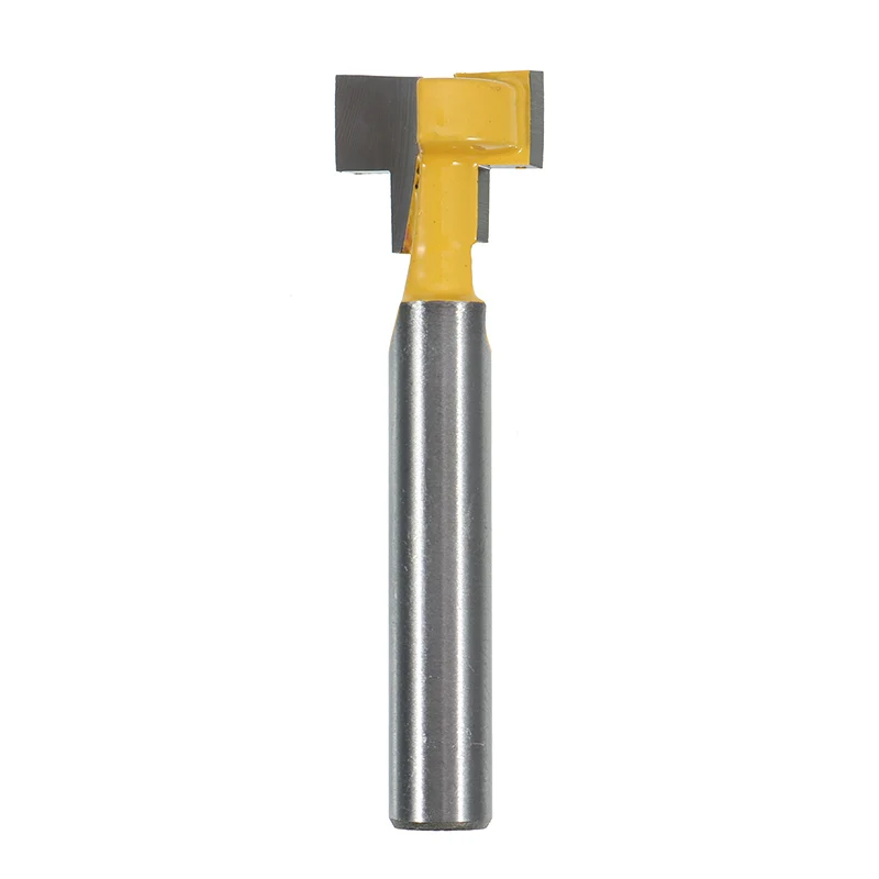 6mm 1PC 1/4" 1/2 Inch Shank T Slot Router Bit Carbide Wood Milling Cutter Woodworking Gear Drill Bit for Trim Router
6mm 1PC 1/4" 1/2 Inch Shank T Slot Router Bit Carbide Wood Milling Cutter Woodworking Gear Drill Bit for Trim Router