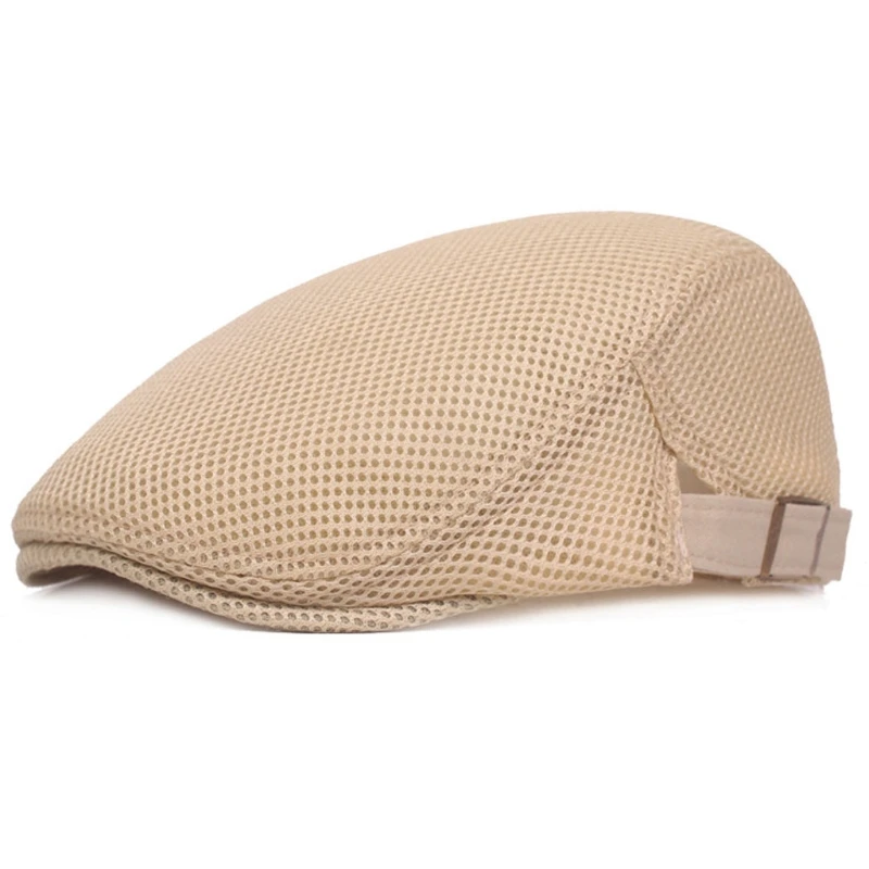 Unisex Duckbill Hat Breathable Mesh Cotton Summer Newsboy Beret Ivy Cap Cabbie Flat Soft Hat
Unisex Duckbill Hat Breathable Mesh Cotton Summer Newsboy Beret Ivy Cap Cabbie Flat Soft Hat