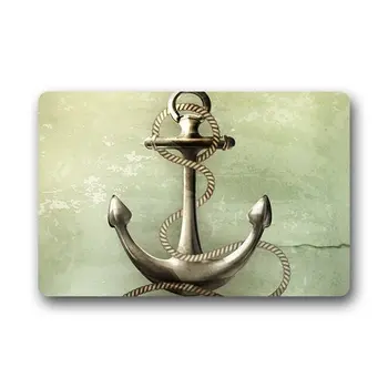 Roman's Doormat Custom Machine Washable Nautical Navy Anchor Theme Indoor /Outdoor Rug Doormat Bathroom Kitchen Decor Area Rug
Roman's Doormat Custom Machine Washable Nautical Navy Anchor Theme Indoor /Outdoor Rug Doormat Bathroom Kitchen Decor Area Rug