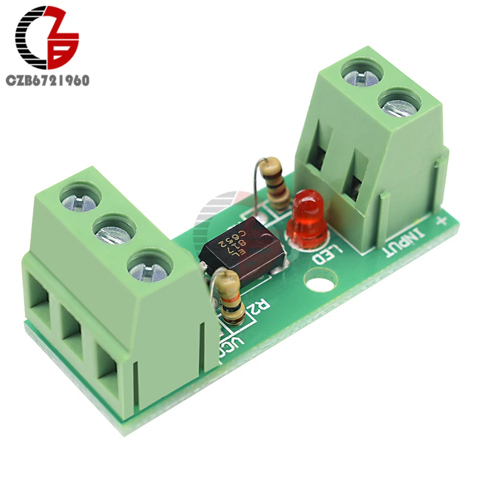 12V 1 Channel Optocoupler Isolation Module Isolated Board No Din Rail Holder PLC Processors 80KHz PC817 EL817
12V 1 Channel Optocoupler Isolation Module Isolated Board No Din Rail Holder PLC Processors 80KHz PC817 EL817