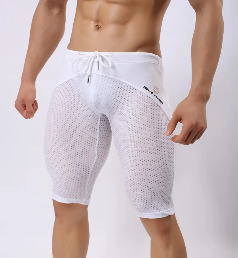Boxer shorts Summer Style Breathable Mesh Men Tight casual Shorts Bodybuilding Solid Tights Mesh Shorts sexy Transparent Shorts
Boxer shorts Summer Style Breathable Mesh Men Tight casual Shorts Bodybuilding Solid Tights Mesh Shorts sexy Transparent Shorts